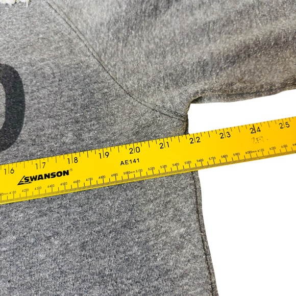 Homage Ohio Hoodie Mens Large Pullover Gray Crew Neck Long Sleeve Sweatshirt - Picture 6 of 8